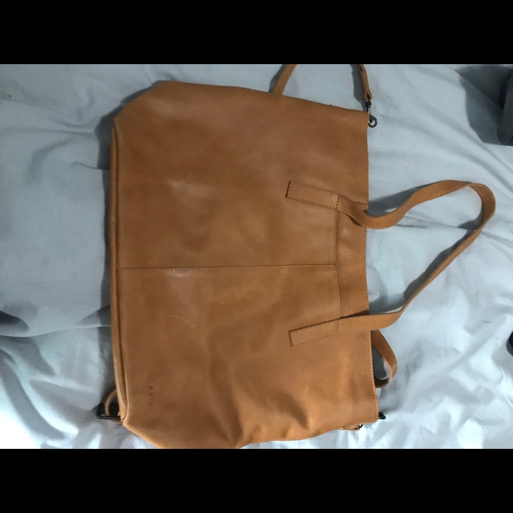 ABLE leather tote